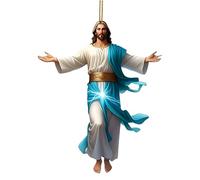 Ornamento Di Gesù - Acrilico, Statua Di Gesù Cristo, Decorazione | Riflette Le Credenze Personali, Gli Ornamenti Cristiani, La Statua Di Natale Di J Christ Per L'arredamento Della Cappella Della Casa