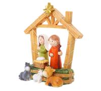 Ornamento Di Gesù Bambino Statue Del Presepe Ornamenti Per L'albero Natale