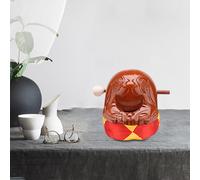 Ornamento di pesce in legno Accessori musicali Mallet Temple Block per