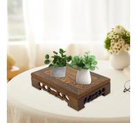 Ornamento espositore per piante, piedistallo per acquario, per portico da