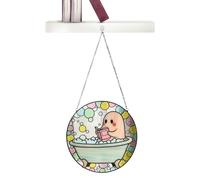 Ornamento Fantasma In Acrilico Per Finestra | Pannello Ornamento Fantasma 2D In Acrilico Colorato | Decorazione Pendente Raffinata E Versatile Per La Casa,Per Soggiorno E Casa Di Campagna