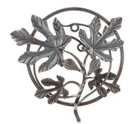 Ornamento Ferro Battuto Ferro geschmiedet 385x440mm Griglia per Ringhiera