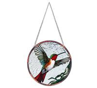 Ornamento Forma Di Colibrì Appeso Acchiappasole Da Appendere Alla Finestra