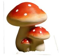 Ornamento Funghi in Resina Tono per terra per Decorazione Giardino e Progetti