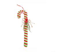 Ornamento Gancio Natale Menta Piperita Plastica 30cm per verde | Design leggero e flessibile per facile da appendere con gancio integrato per ideale per salotti oppure uffici