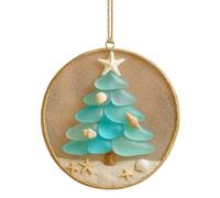 Ornamento in di Mare per Albero di Natale,Ciondoli costieri in per la Decorazione della Spiaggia, con Grazia Gli Elementi oceanici e Festivi, offrendo un'impronta costiera Spazio