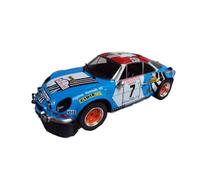 Ornamento In Lega Per Modello Di Auto Da Rally RENAULT ALPINE A110 N. 7 Del 1973, In Scala 1 18 Giocattoli Metal Vehicles non RC