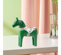 Ornamento in legno a forma di cavallo Dala, statua svedese a forma di