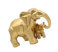 Ornamento in Resina Di Elefante Statuette Da Collezione Elefanti