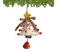 Ornamento invernale per albero di Natale - Wool Felt Holiday Decor, Decorazione per interni auto, Cute Seasonal Craft, Festive Front Door Wind Chimes, DIY Kit Decorative Piece | with Soft M
