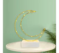 Ornamento Lampada Ramadan Eid Mubarak HA CONDOTTO LA Luce di Notte Islam del