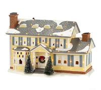 Ornamento luminoso della scena del villaggio di Natale, ornamento della casa della scena della neve del LED, ornamenti da scrivania in resina per caminetto e decorazioni natalizie per la casa