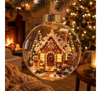 Ornamento luminoso di Natale con LED per storie/palla natalizia