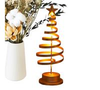 Ornamento luminoso festivo: mini Natale da tavolo, scena affascinante, illuminazione per feste in casa, centrotavola invernale decorativo | Pezzo d'accento illuminato per le celebrazioni festive