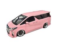 Ornamento Modello Di Auto Da Collezione In Resina Per Toyota Elfa In Scala 1:18 Regalo Di Lusso Di Alta Gamma(Pink)