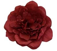 Ornamento moderno per capelli a forma di rosa, ornamento a forcina per capelli, artigianato unico, comodo clip per abbigliamento casual femminile alla moda