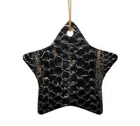 Ornamento natalizio a pelle di serpente, decorazione per albero di Natale, calza della Befana, idea regalo per le feste, regali per gli amici