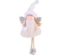 Ornamento natalizio da appendere a forma di ragazza, 21 cm, per ghirlanda | Ideale per ghirlande di alberi, accenti domestici, per decorazioni versatili per feste, caldo, scelta familiare