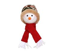 Ornamento natalizio per copertura bottiglia di vino - Decorazione natalizia unica per bottiglie, diametro 8 cm, altezza 30 cm | Decorazioni per l'albero di Natale, confezioni regalo per vino,