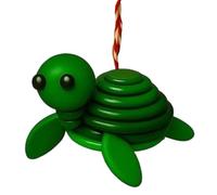 Ornamento per albero di Natale, 1,97 cm, kit fai da te Highland Cow Craft | Materiale ABS, design tridimensionale animale, decorazione divertente, facile per principianti, riunioni di Natale, regalo