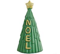 Ornamento per albero di Natale in miniatura realizzato in resina, decorazione per le vacanze, migliora l'atmosfera stagionale con influenze europee e di stile (C)