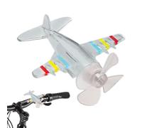 Ornamento per auto alimentato a , rotante impermeabile luminosa | Decorazione per moto aeroplano | Decorazione per auto in aereo per bici elettrica sportiva