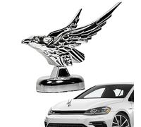 Ornamento Per Cofano - Emblema Per Auto Adesivi Per Aquila Decalcomania Per Auto | Adesivo Per Supporto Per Aquila Sul Cofano, Adesivo Per Ornamento Per Cofano Cromato Sulla Copertura Anteriore Del