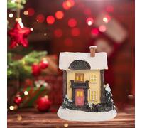 Ornamento per il festival del paesaggio della luce calda della figurina