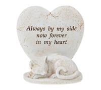 Ornamento Per La Tomba Del Pet Cuore 11Cm X 11,5Cm Scegli Cane O Gatto