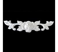 Ornamento per listelli da soffitto in plastica non laccata, bianco - ornamenti moderni in diversi motivi.