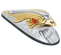 Ornamento per parafango a forma di testa d'aquila GZP oro +l