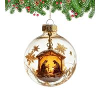 Ornamento Per Presepe - Decorazioni Per Scene Di Natale, Festività Sacre Da Appendere | Decorazioni Per Presepe Con Ciondolo Natalizio | Per Adolescenti, Studenti, Donne, Ragazze, Collezionisti, Porta