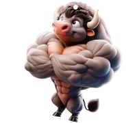 Ornamento Per Specchietto Per Auto - Ciondolo A Forma Di Animale, Decorazione Interna Da Appendere, Accessorio A Tema Fitness, Elegante Ciondolo Per Veicolo | La Decorazione Unica Dello Specchietto Re