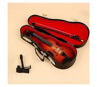 Ornamento per Strumenti Musicali Mini Violino In Miniatura Violino In Legno Strumenti Musicali Modello Per Ornamenti Da Collezione (Color : 6cm)
