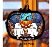 Ornamento personalizzato da appendere - Regalo di Ognissanti per la coppia. Un'idea perfetta se stai cercando un regalo di compleanno, un regalo per l'inaugurazione della casa, un regalo per una festa