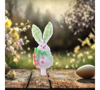 Ornamento primaverile a forma di pasquale, statuetta realistica di