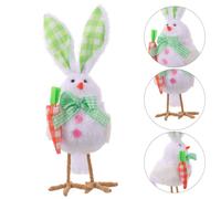 Ornamento primaverile a forma di pasquale, statuetta realistica di