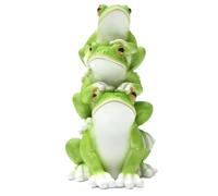 Ornamento rana animale in resina eleva la tua casa con decorazione giardino crea