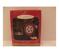 Ornamento ricordo Hallmark - Auto Hot Wheels Jet Threat con custodia (set da 2 pezzi) 1999 (QX6527)