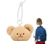 Ornamento riempito con orso, ciondolo in peluche | Ciondolo per borsa in peluche con orso dei cartoni animati Animale riempito | Bambola da collezione giocattolo borsa da donna decorazioni per borsa