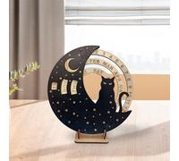 Ornamento sospeso regolabile per il calendario perpetuo in legno per sala da