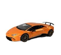 Ornamento Statico Da Collezione Per Modello In Lega Lamborghini Hurricane Orange In Scala 1:24 Giocattoli Metal Vehicles non RC