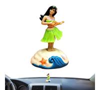 Ornamento Testa Scossa - Dancing Mini Girl Dashboard Bambola | Decorazione Interni Auto Cartone Animato Per Viaggi Su Strada, Bar Da Spiaggia, Tavolino Da Caffè, Scaffale, Camera da
