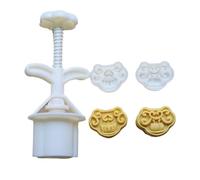Ornamento/Toast Moon Takes Stampi MidAutumn Festival Moon Cake Maker Cookie Stamp Pressione Mano Torte Luna Torte Strumento Biscotti Stampi e Cutter Pressa per Cottura Matrimonio