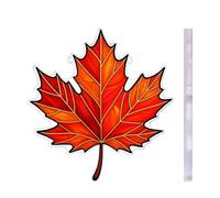 Ornement De Feuilles D'Érable,2D Pendentif Décoratif Acrylique Pour Automne Hiver Thanksgiving, Ornements d'Automne en Forme de Feuilles d'Érable - pour Intérieur, Jardin, Pendaison de