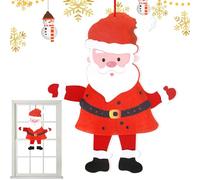 Ornements De Noël En Feutre - Bonhomme De Neige, Père Noël Renne, Décoration Festive Pour Arbre | Porte, Fenêtre, Cheminée, Maison, Salon, École, Bureau, Fêtes, Cadeau, Décorations Intérieures