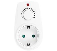 ORNO AE-13114(GS) Dimmer per Luci con Presa di Corrente Supplementare 2P+Terra (Schuko), min. 40W max.280W