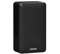 ORNO BREVIS Mini AC Campanello Casa Bitonale AC Gong Meccanico Cablato - 230V AC - Mancato Trasformatore Incorporato (Nero)