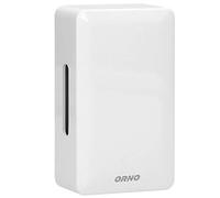 ORNO BREVIS Mini AC Campanello Casa Bitonale AC Gong Meccanico Cablato 230V AC - Mancato Trasformatore Incorporato (Bianco)