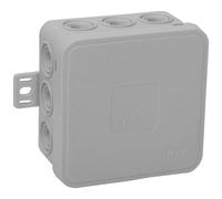 ORNO JB-13803 Scatola di Derivazione Esterna 12 Ingressi di Cavi 85x85x41mm IP54 (grigio)